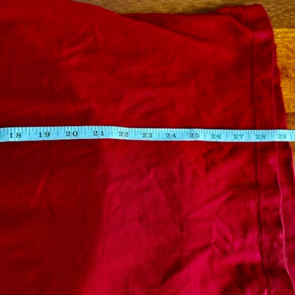 Salvatore Ferragamo Men's 1/4 Zip Embroidered Pique Polo Shirt, Red, L Excellent - Picture 9 of 13